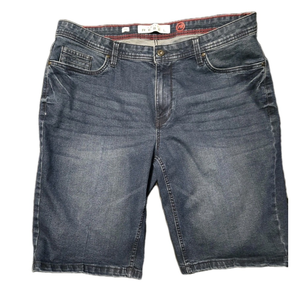 Artful Rebel Men's Denim Medium Wash Jean Shorts Size 38W